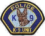 Hero's Pride 5636 POLICE K-9 UNIT (full color) - 4-1/2 x 3-1/2"