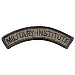 Military Institute - Subdued - 4-1/8 X 5/8