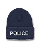 Hero's Pride 6889 6889 White Lettering On Navy Watch Cap