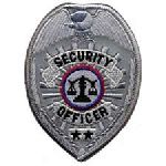 Hero's Pride 68 Security Officer - Reflective Silver - 2-1/2 X 3-1/2"