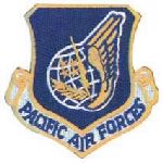 Hero's Pride 7042 PACAF - Full Color - no Hook - 3 x 3"