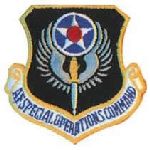 Hero's Pride 7086 AFSOC - Full Color - no Hook - 3 x 3"