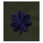 Hero's Pride 7179 Pairs - Cloth Rank Insignia - SUBDUED - Lt Col