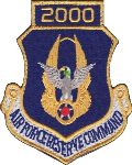 Hero's Pride 7222C AIR FORCE RESERVE COMMAND 2000 (Hook) -3 X 3-5/8