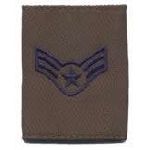 Hero's Pride 7226 Each - GORTEX Rank Insignia - AIRMAN 1st CLASS - Subdued