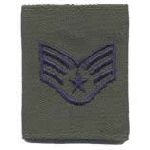 Hero's Pride 7228 Each - GORTEX Rank Insignia - STAFF SGT - Subdued