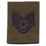 Hero's Pride 7229 Each - GORTEX Rank Insignia - TSGT - Subdued