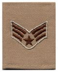 Hero's Pride 7254 Each - GORTEX Rank Insignia - SRA - Desert