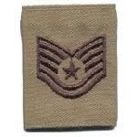 Hero's Pride 7256 Each - GORTEX Rank Insignia - TSGT - Desert