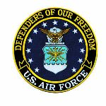 Hero's Pride 8239C Defenders Of Our Freedom - Air Force - 12"Circle