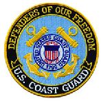 Hero's Pride 8239F Defenders Of Our Freedom - Coast Guard - 12"Circle