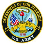 Hero's Pride 8240 Defenders Of Our Freedom - Army - 12"Circle