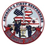 Hero's Pride 8246 America's First Responders - 12"Circle