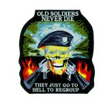 Hero's Pride 8258 Old Soldiers Never Die - 11 X 12