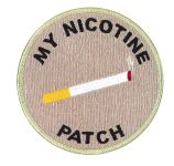 Hero's Pride 8276G My Nicotine Patch – 4” Circle