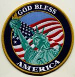 God Bless America - 5" Circle