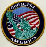 Hero's Pride 8278 God Bless America - 5" Circle