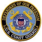 Hero's Pride 8421F Defenders Of Our Freedom - Coast Guard - 5"Circle