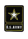 U.S. Army (Star) - 3-5/8 X 5"