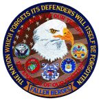 Hero's Pride 8443 Fallen Heroes Defenders Of Freedom - 12"Circle