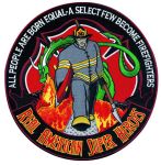 Hero's Pride 8470 Firefighter: American Super Heroes - 12"Circle