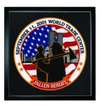 Hero's Pride 8485T08 8485T08-Fallen Heroes - 12"Circle - Framed