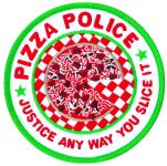 Hero's Pride 8492 Pizza Police - 4"Circle