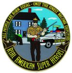 Hero's Pride 8496 Sheriff: American Super Heroes - 5"Circle