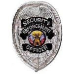 Hero's Pride 88 Security Enforcement Officer - Silver Badge - 2-3/8 X 3-1/2"