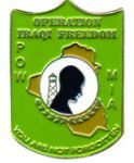 Hero's Pride 9079 Operation Iraqi Freedom POw/MIA - 1"High