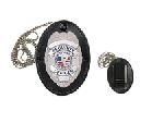 Hero's Pride 9140S Universal Oval Badge Holder With Hook Fast Closure