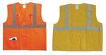  Hamburger Woolen Company Inc ANSI2OLLG Lg/Xlg Ansi 2 Orange Vest/Silver