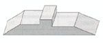  Hamburger Woolen Company Inc AO-60 Double Wedge, Plastic
