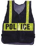  Hamburger Woolen Company Inc DXVESTPBK Deluxe Vest - Black Vest w/ Yellow Stripe