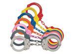  HW PEER750B #750c Chain Handcuff, Blue