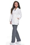 Womens Smart Stretch Signature Lab Coat