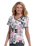 Landau 4120 Bound Surplice Top