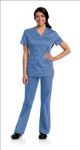 Womens All Day Y Neck Scrub Tunic