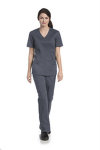 Landau 9048 Womens Uflex V-Neck Tunic