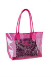 Smitten 3 In 1 Clear Pvc Tote