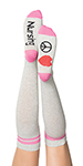 Landau L41006 Peace Love Nursing Compression Sock