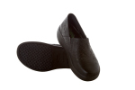 Leather Slip Resistant Clog