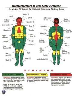 Monadnock Baton Chart