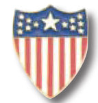  Premier Emblem AmericanShieldTieTac American Shield Tie Tac