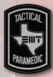  Premier Emblem D1747 Decal Tactical Paramedic Texas