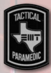 Premier Emblem D1747 Decal Tactical Paramedic Texas