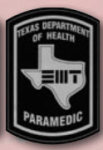  Premier Emblem D1748 Decal Subdue EMT/Paramedic Texas