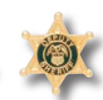  Premier Emblem DeputySHERIFF6PTStarTieTac Deputy SHERIFF 6PT Star Tie Tac