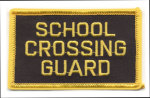  Premier Emblem E1355 3 School Crossing Guard Patch