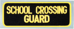 Premier Emblem E1390 4 X 11 School Crossing Guard Patch